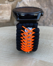 Load image into Gallery viewer, Paracord Watchband compatible with Samsung Galaxy Watch 3, Galaxy Watch 4, Galaxy Watch 5, Galaxy Watch 6 (watch not included)
