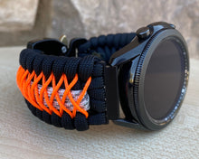 Load image into Gallery viewer, Paracord Watchband compatible with Samsung Galaxy Watch 3, Galaxy Watch 4, Galaxy Watch 5, Galaxy Watch 6 (watch not included)