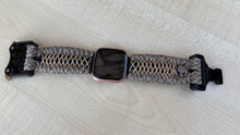 Lade das Bild in den Galerie-Viewer, Paracord Watch Band compatible with Fitbit Versa 1, Versa Lite, Versa 2, Versa 3, Versa 4, Sense, Sense 2 (watch not included).