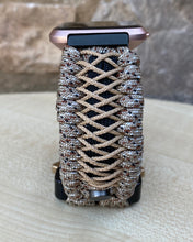 Lade das Bild in den Galerie-Viewer, Paracord Watch Band compatible with Fitbit Versa 1, Versa Lite, Versa 2, Versa 3, Versa 4, Sense, Sense 2 (watch not included).