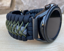 Load image into Gallery viewer, Samsung Galaxy Watch 3/41mm and Galaxy Watch 3/45mm Paracord Watch Band (watch not included)