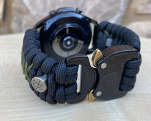Load image into Gallery viewer, Samsung Galaxy Watch 3/41mm and Galaxy Watch 3/45mm Paracord Watch Band (watch not included)