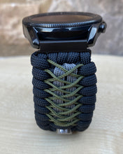 Load image into Gallery viewer, Samsung Galaxy Watch 3/41mm and Galaxy Watch 3/45mm Paracord Watch Band (watch not included)