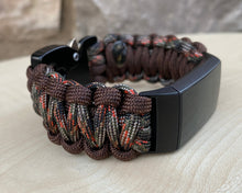 Charger l'image dans la galerie, Paracord Watch Band compatible with Fitbit Charge 2, Charge 3, Charge 4, Charge 5 & Charge 6 (Watch not included)