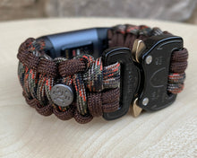 Charger l'image dans la galerie, Paracord Watch Band compatible with Fitbit Charge 2, Charge 3, Charge 4, Charge 5 & Charge 6 (Watch not included)