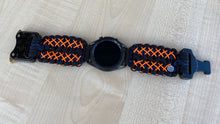 Load image into Gallery viewer, Paracord Watchband compatible with Samsung Galaxy Watch 3, Galaxy Watch 4, Galaxy Watch 5, Galaxy Watch 6 (watch not included)