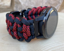 Load image into Gallery viewer, Paracord Watch Band compatible with Garmin Approach S12, Approach S40, Approach S42, D2 Air, Vivoactive 3S, Vivoactive 3, Vivoactive 3 Music, Vivoactive 4S, Vivoactive 4, Venu, Venu 2S, Venu 2, Venu SQ, Venu Music (watch not included)