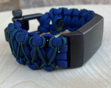 Charger l'image dans la galerie, Paracord Watch Band compatible with Fitbit Charge 2, Charge 3, Charge 4 & Charge 5 (Watch not included)
