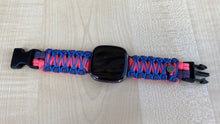 Lade das Bild in den Galerie-Viewer, Paracord Watch Band compatible with Fitbit Versa 1, Versa Lite, Versa 2, Versa 3, Versa 4, Sense, Sense 2 (watch not included).