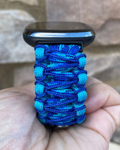 Load image into Gallery viewer, Paracord Watch Band compatible with Fitbit Versa 1, Versa Lite, Versa 2, Versa 3, Versa 4, Sense, Sense 2 (watch not included).