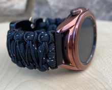 Load image into Gallery viewer, Paracord Watchband compatible with Samsung Galaxy Watch 3, Galaxy Watch 4, Galaxy Watch 5, Galaxy Watch 6 (watch not included)