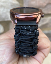 Load image into Gallery viewer, Paracord Watchband compatible with Samsung Galaxy Watch 3, Galaxy Watch 4, Galaxy Watch 5, Galaxy Watch 6 (watch not included)