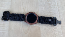 Load image into Gallery viewer, Paracord Watchband compatible with Samsung Galaxy Watch 3, Galaxy Watch 4, Galaxy Watch 5, Galaxy Watch 6 (watch not included)