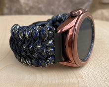 Load image into Gallery viewer, Paracord Watchband compatible with Samsung Galaxy Watch 3, Galaxy Watch 4, Galaxy Watch 5, Galaxy Watch 6 (watch not included)