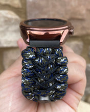 Load image into Gallery viewer, Paracord Watchband compatible with Samsung Galaxy Watch 3, Galaxy Watch 4, Galaxy Watch 5, Galaxy Watch 6 (watch not included)