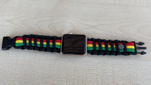Lade das Bild in den Galerie-Viewer, Paracord Watch Band compatible with Apple Watch Series 1, 2, 3, 4, 5, 6, 7, 8, 9, Ultra, Ultra 2 & SE (watch not included)