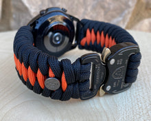 Load image into Gallery viewer, Paracord Watchband compatible with Samsung Galaxy Watch Ultra, Galaxy Watch 3, Galaxy Watch 4, Galaxy Watch 5, Galaxy Watch 6, Galaxy Watch 7 (watch not included)