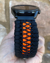 Load image into Gallery viewer, Paracord Watchband compatible with Samsung Galaxy Watch 3, Galaxy Watch 4, Galaxy Watch 5, Galaxy Watch 6 (watch not included)