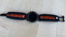 Load image into Gallery viewer, Paracord Watchband compatible with Samsung Galaxy Watch 3, Galaxy Watch 4, Galaxy Watch 5, Galaxy Watch 6 (watch not included)