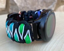 Lade das Bild in den Galerie-Viewer, Samsung Galaxy Watch Active/Active 2, Galaxy Active/Active 2, Paracord Band, Paracord Strap, 550 Cord Samsung Strap