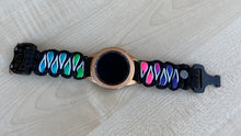 Load image into Gallery viewer, Samsung Galaxy Watch Band, Galaxy 42mm, Galaxy 46mm, Gear S3 Frontier, Gear S3 Classic, Gear Sport, 550 Paracord Watch Band.