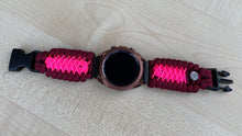 Load image into Gallery viewer, Paracord Watchband compatible with Samsung Galaxy Watch 3, Galaxy Watch 4, Galaxy Watch 5, Galaxy Watch 6 (watch not included)