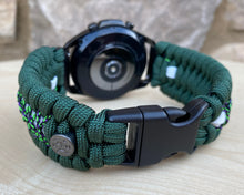 Load image into Gallery viewer, Samsung Galaxy Watch 3/41mm and Galaxy Watch 3/45mm Paracord Watch Band (watch not included)