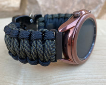 Load image into Gallery viewer, Paracord Watchband compatible with Samsung Galaxy Watch Ultra, Galaxy Watch 3, Galaxy Watch 4, Galaxy Watch 5, Galaxy Watch 6, Galaxy Watch 7 (watch not included)