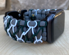 Charger l'image dans la galerie, Paracord Watch Band compatible with Apple Watch Series 1, 2, 3, 4, 5, 6, 7, 8, Ultra & SE (watch not included)