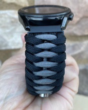 Load image into Gallery viewer, Paracord Watchband compatible with Samsung Galaxy Watch 3, Galaxy Watch 4, Galaxy Watch 5, Galaxy Watch 6 (watch not included)