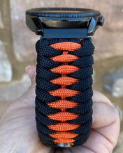 Load image into Gallery viewer, Paracord Watchband compatible with Samsung Galaxy Watch Ultra, Galaxy Watch 3, Galaxy Watch 4, Galaxy Watch 5, Galaxy Watch 6, Galaxy Watch 7 (watch not included)