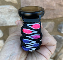 Lade das Bild in den Galerie-Viewer, Samsung Galaxy Watch Active/Active 2, Galaxy Active/Active 2, Paracord Band, Paracord Strap, 550 Cord Samsung Strap