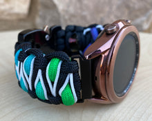 Load image into Gallery viewer, Samsung Galaxy Watch 3/41mm and Galaxy Watch 3/45mm Paracord Watch Band (watch not included)