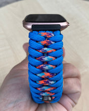 Load image into Gallery viewer, Paracord Watch Band compatible with Fitbit Versa 1, Versa Lite, Versa 2, Versa 3, Versa 4, Sense, Sense 2 (watch not included).