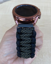 Load image into Gallery viewer, Paracord Watchband compatible with Samsung Galaxy Watch Ultra, Galaxy Watch 3, Galaxy Watch 4, Galaxy Watch 5, Galaxy Watch 6, Galaxy Watch 7 (watch not included)