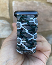 Charger l'image dans la galerie, Paracord Watch Band compatible with Apple Watch Series 1, 2, 3, 4, 5, 6, 7, 8, Ultra & SE (watch not included)