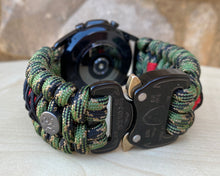 Load image into Gallery viewer, Samsung Galaxy Watch 3/41mm and Galaxy Watch 3/45mm Paracord Watch Band (watch not included)