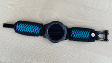 Load image into Gallery viewer, Samsung Galaxy Watch Band, Galaxy 42mm, Galaxy 46mm, Gear S3 Frontier, Gear S3 Classic, Gear Sport, 550 Paracord Watch Band.
