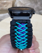 Load image into Gallery viewer, Paracord Watchband compatible with Samsung Galaxy Watch 3, Galaxy Watch 4, Galaxy Watch 5, Galaxy Watch 6 (watch not included)