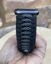 Charger l'image dans la galerie, Paracord Watch Band compatible with Apple Watch Series 1, 2, 3, 4, 5, 6, 7 & SE (watch not included)