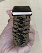Load image into Gallery viewer, Paracord Watch Band compatible with Apple Watch Series 1, 2, 3, 4, 5, 6, 7, 8, Ultra & SE (watch not included)