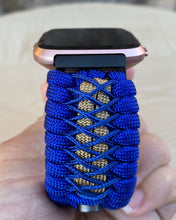 Lade das Bild in den Galerie-Viewer, Paracord Watch Band compatible with Fitbit Versa 1, Versa Lite, Versa 2, Versa 3, Versa 4, Sense, Sense 2 (watch not included).