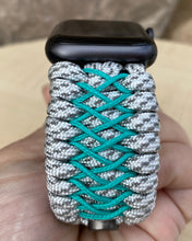 Lade das Bild in den Galerie-Viewer, Paracord Watch Band compatible with Apple Watch Series 1, 2, 3, 4, 5, 6, 7, 8 Ultra & SE (watch not included)