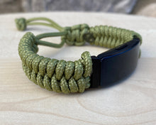 Load image into Gallery viewer, Paracord watch band personalized to replace bands for Fitbit Inspire, Fitbit Luxe, and Fitbit Alta (watch not included)