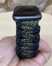 Lade das Bild in den Galerie-Viewer, Paracord Watch Band compatible with Apple Watch Series 1, 2, 3, 4, 5, 6, 7, 8, Ultra & SE (watch not included)