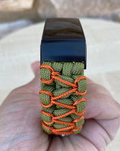 Load image into Gallery viewer, Paracord Watch Band compatible with Fitbit Charge 2, Charge 3, & Charge 4 (Watch not included)
