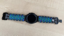 Load image into Gallery viewer, Paracord Watchband compatible with Samsung Galaxy Watch 3, Galaxy Watch 4, Galaxy Watch 5, Galaxy Watch 6 (watch not included)