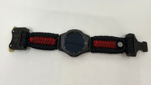 Load image into Gallery viewer, Samsung Galaxy Watch Band, Galaxy 42mm, Galaxy 46mm, Gear S3 Frontier, Gear S3 Classic, Gear Sport, 550 Paracord Watch Band.