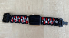 Lade das Bild in den Galerie-Viewer, Paracord Watch Band compatible with Apple Watch Series 1, 2, 3, 4, 5, 6, 7 & SE (watch not included)