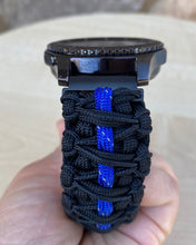 Load image into Gallery viewer, Samsung Galaxy Watch Band, Galaxy 42mm, Galaxy 46mm, Gear S3 Frontier, Gear S3 Classic, Gear Sport, 550 Paracord Watch Band.